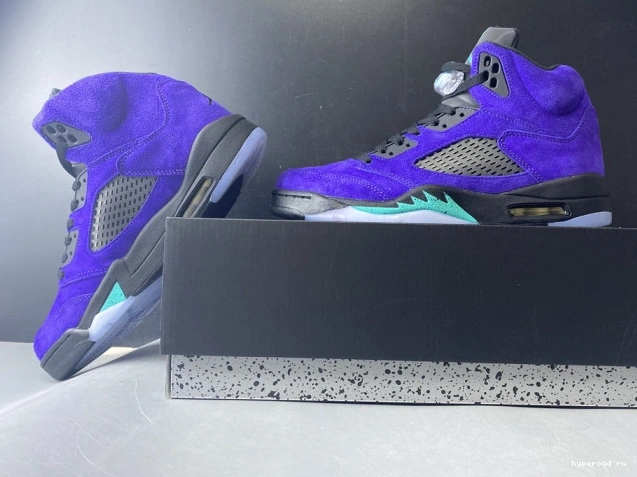 5 Retro Jordan Alternate 136027-500 Grape Air 0703